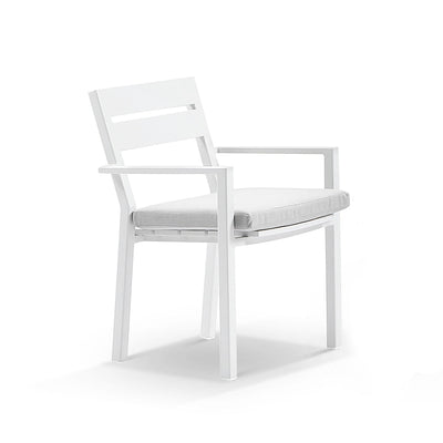 White Outdoor Dining Chairs