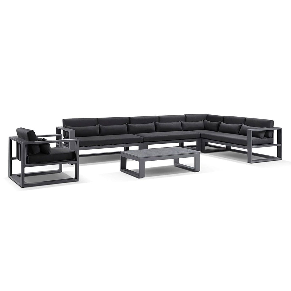 Santorini Package C Outdoor Aluminium Corner Lounge