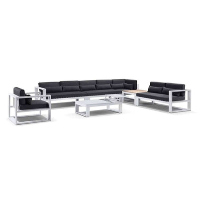 Santorini Package D Outdoor Aluminium Corner Lounge
