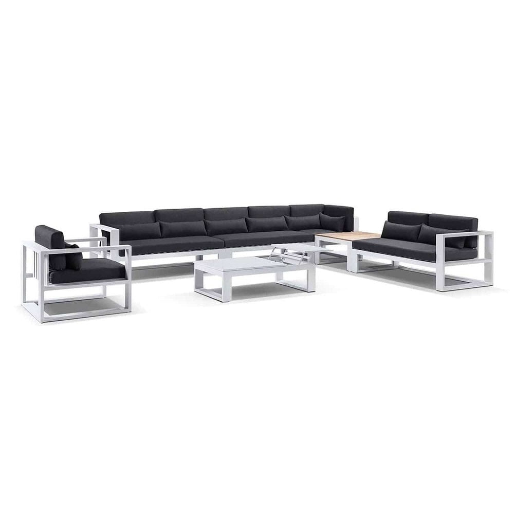Santorini Package D Outdoor Aluminium Corner Lounge