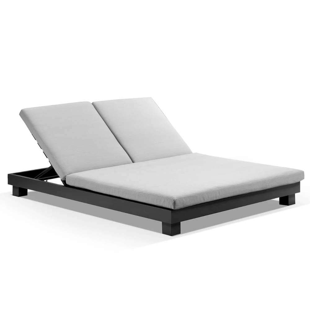 Santorini Aluminium Double Sun Lounge