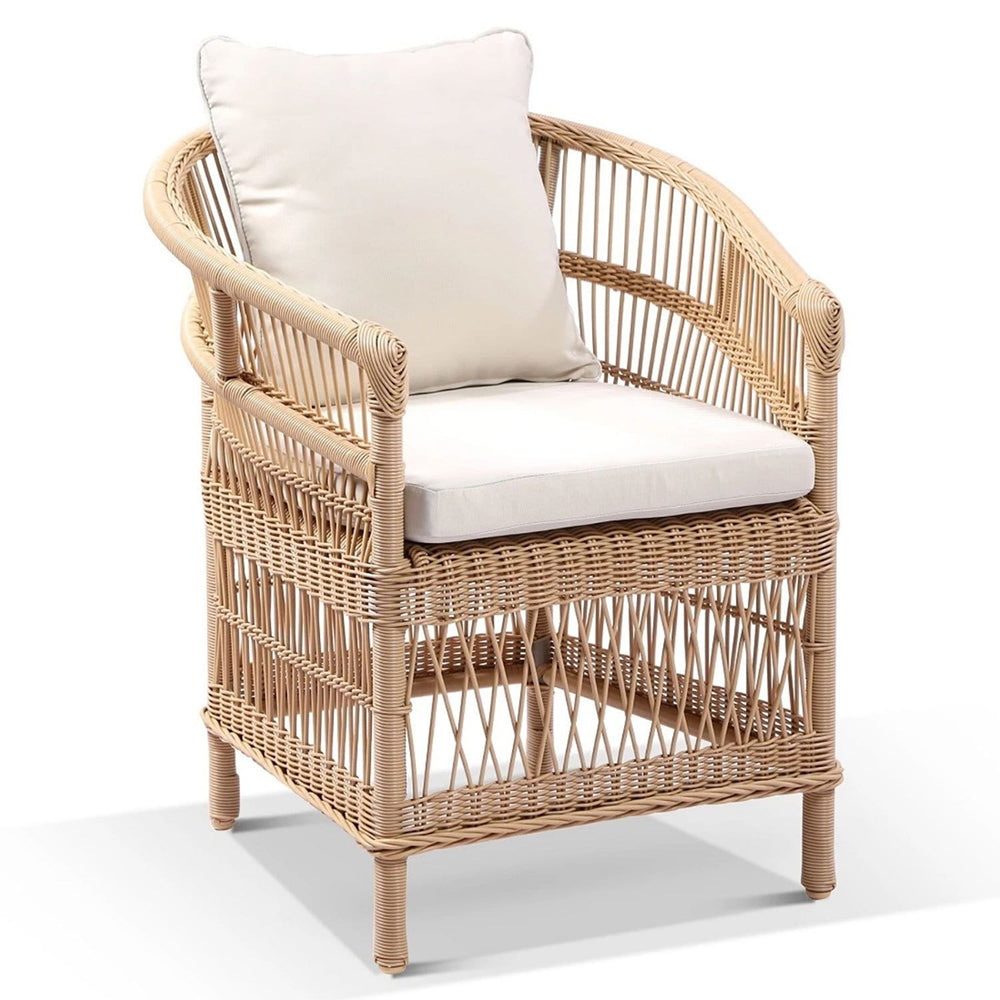Santorini 3.55 Outdoor Rectangle Aluminium Dining Table with 12 Watego Malawi Style Chairs