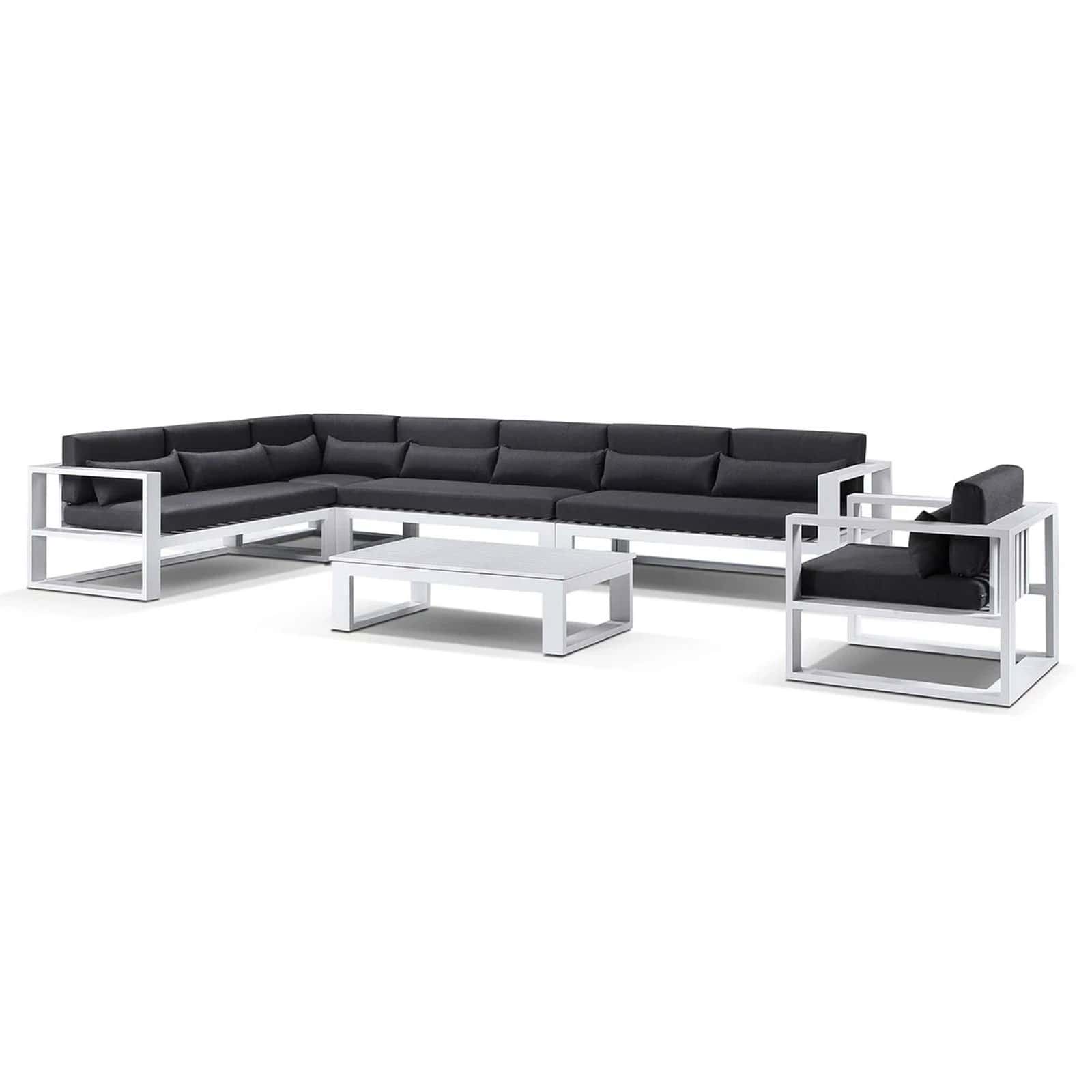 Santorini Package C Outdoor Aluminium Corner Lounge