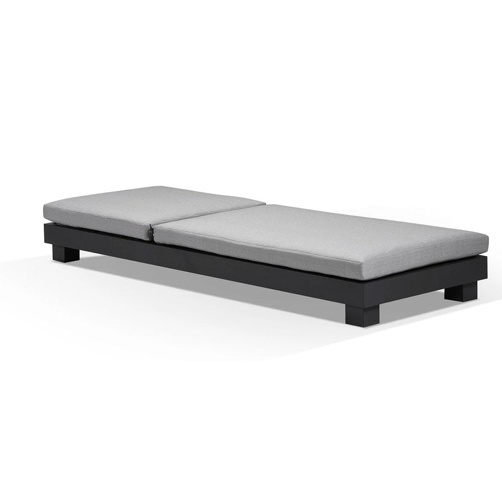Santorini Aluminium Sun Lounge with Sunbrella Cushion