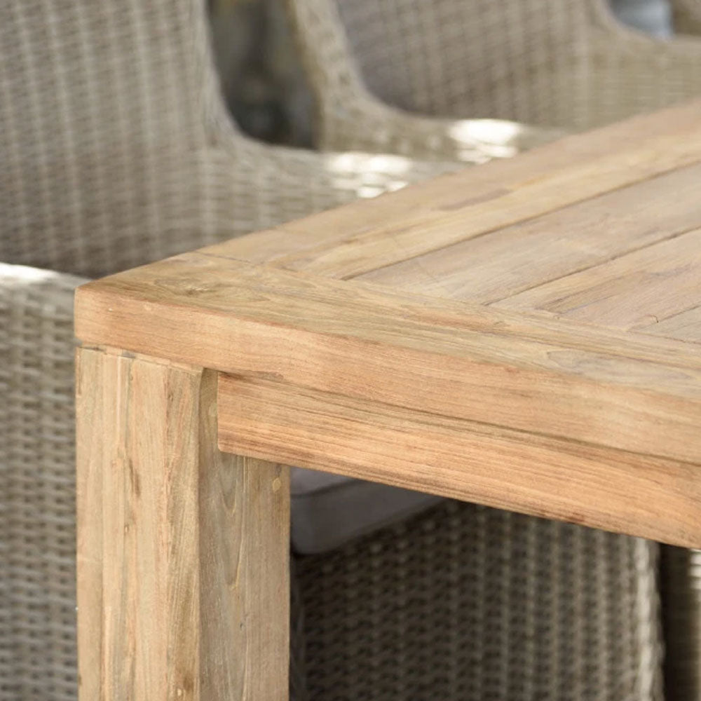 Cancun 3m Recycled Teak Timber Lifestyle Garden Dining Table
