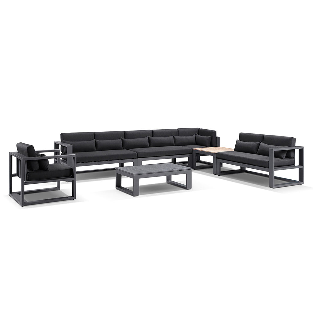 Santorini Package D Outdoor Aluminium Corner Lounge