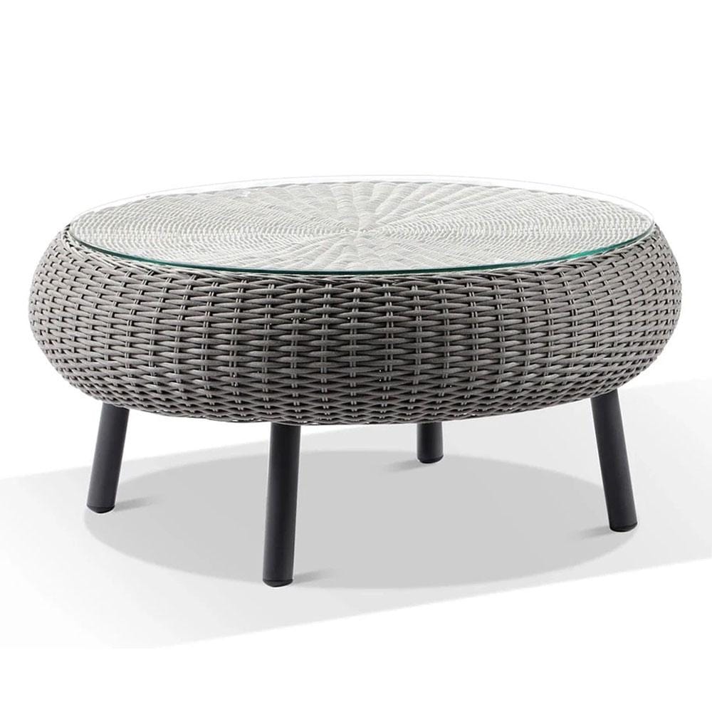 Plantation Outdoor Wicker 3+2+1 Seater Lounge Set with Coffee Table