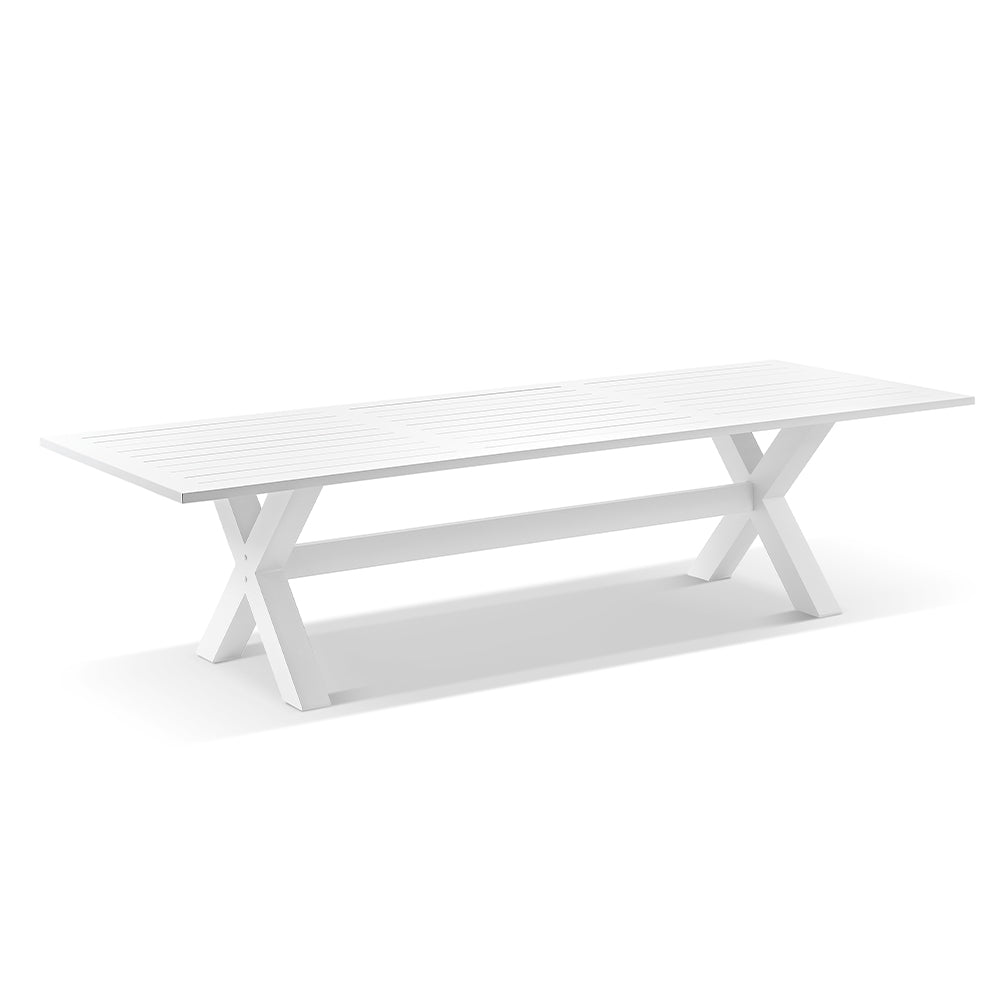 Tahitian 3m Outdoor Aluminium Rectangle Dining Table