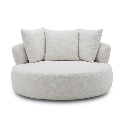 Avalon Indoor Fabric Swivel Daybed Sofa