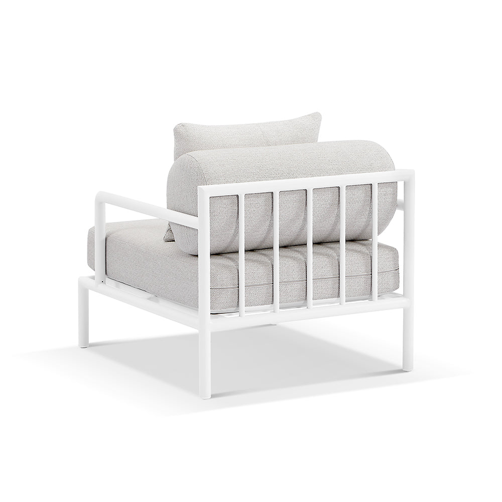 Capella Outdoor Aluminium Lounge Patio Balcony Set with Side Table
