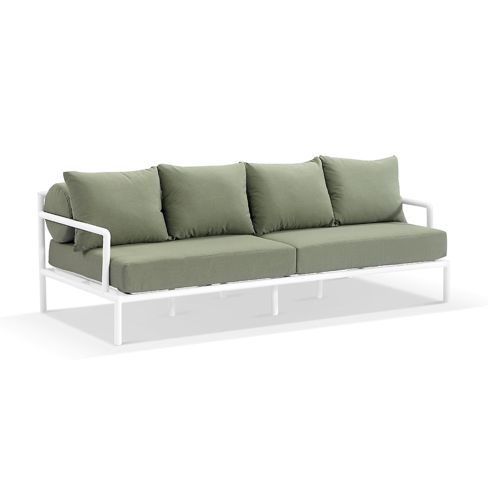 Capella 3+1+1 Outdoor Aluminium Lounge with Coffee Table Set