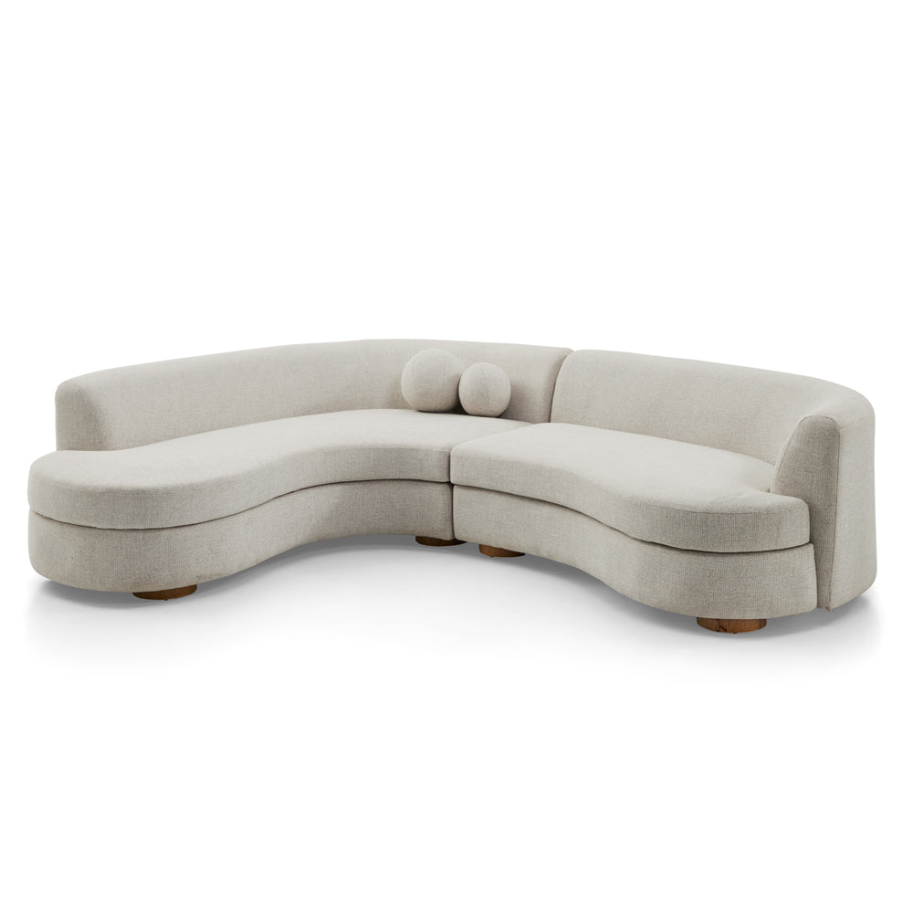 Clovelly Fabric Corner Indoor Lounge Sofa