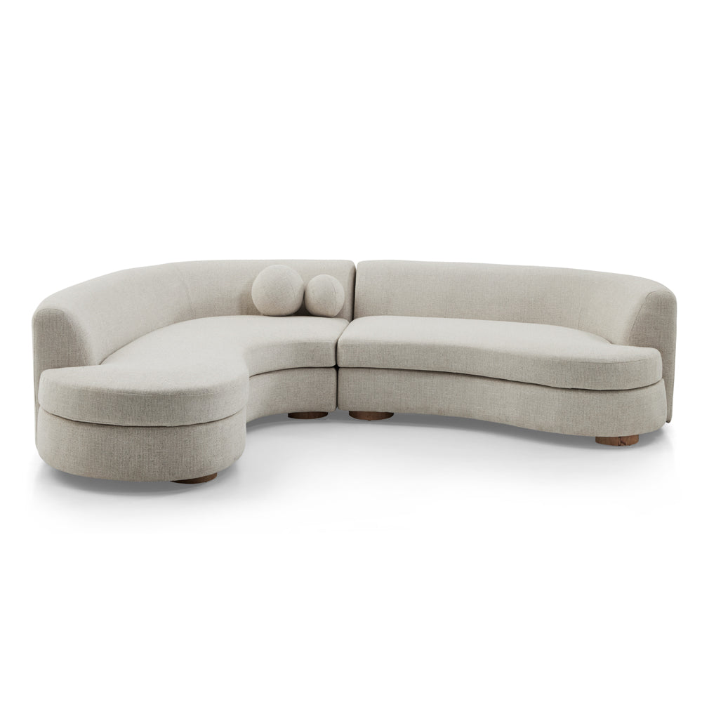 Clovelly Fabric Corner Indoor Lounge Sofa