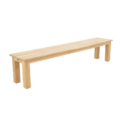 Barbados Outdoor Teak 2.1m Bench FSC Certified Teak Timber