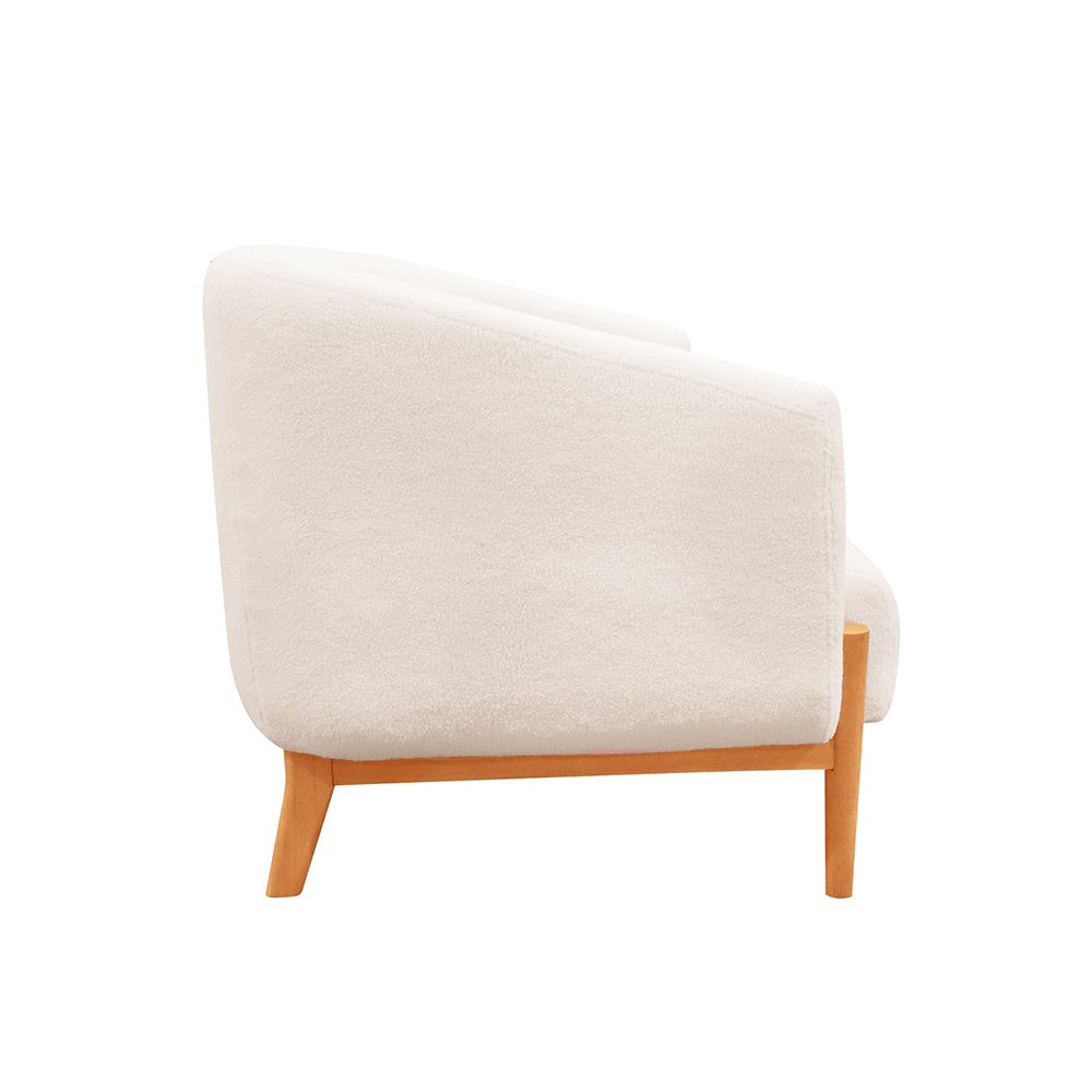Fraser Indoor 2 seater Plush Fabric Sofa Lounge