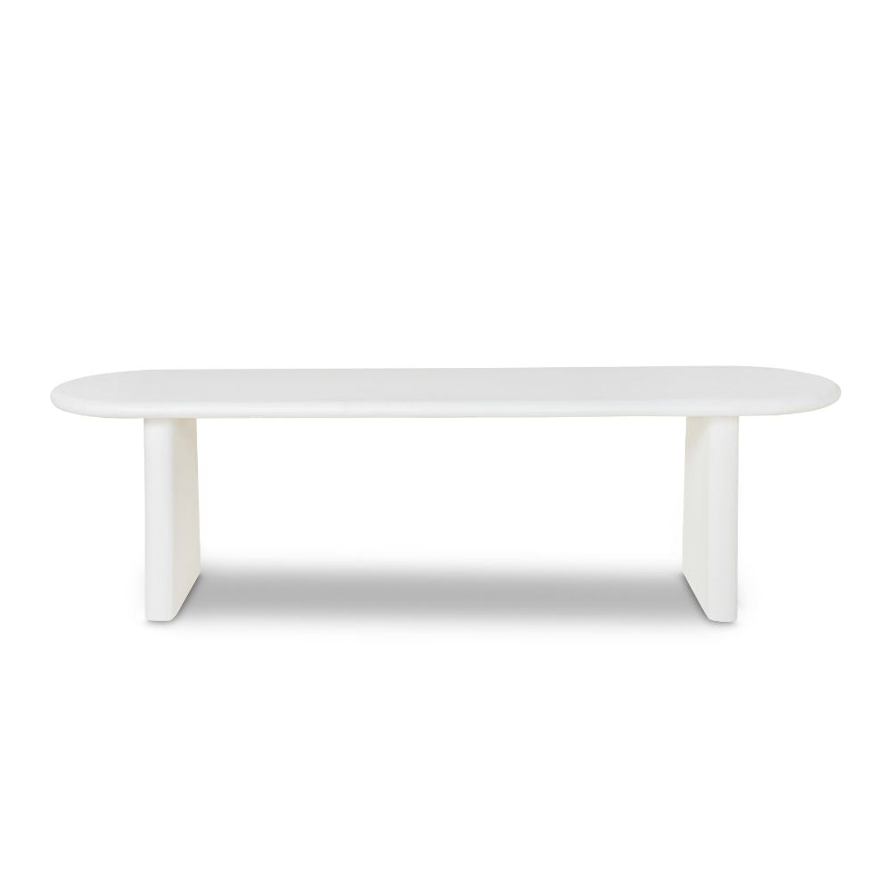 Moreton Indoor 1.6m Concrete Plaster Bench Seat