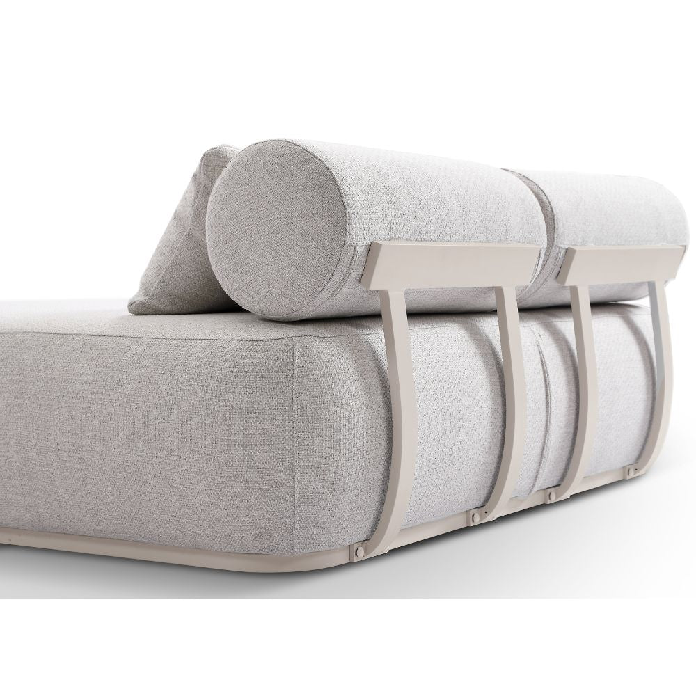 Norfolk Outdoor Aluminium Double Sun Lounge Daybed