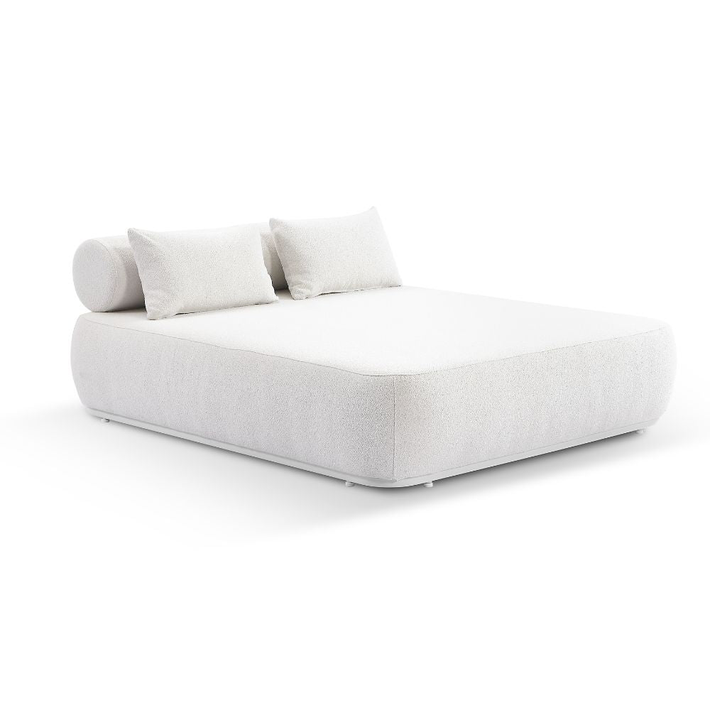 Norfolk Outdoor Aluminium Double Sun Lounge Daybed