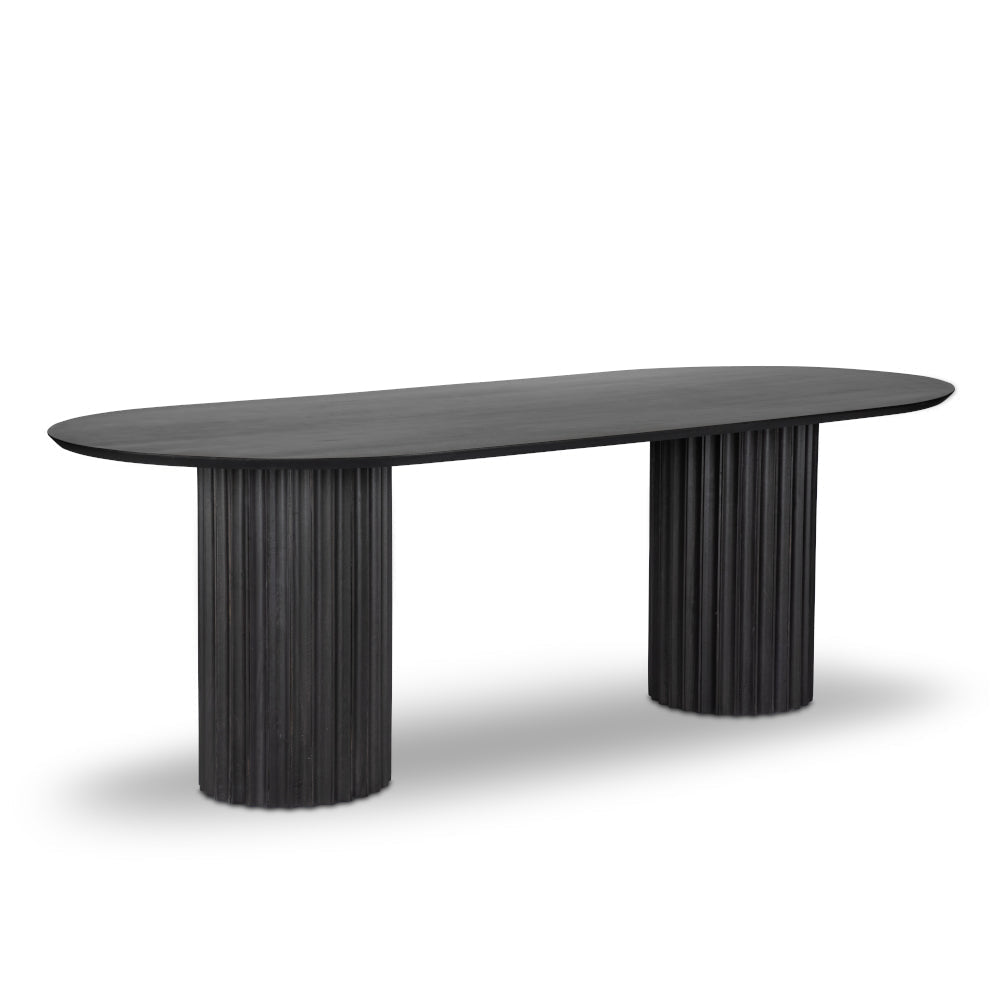 Scarborough Indoor 2.2m Timber Dining Setting with Benches