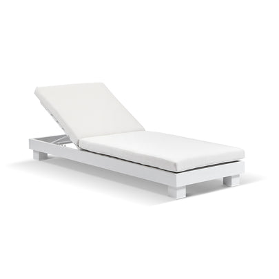 Santorini Aluminium Sun Lounge Set with Sunbrella Cushion