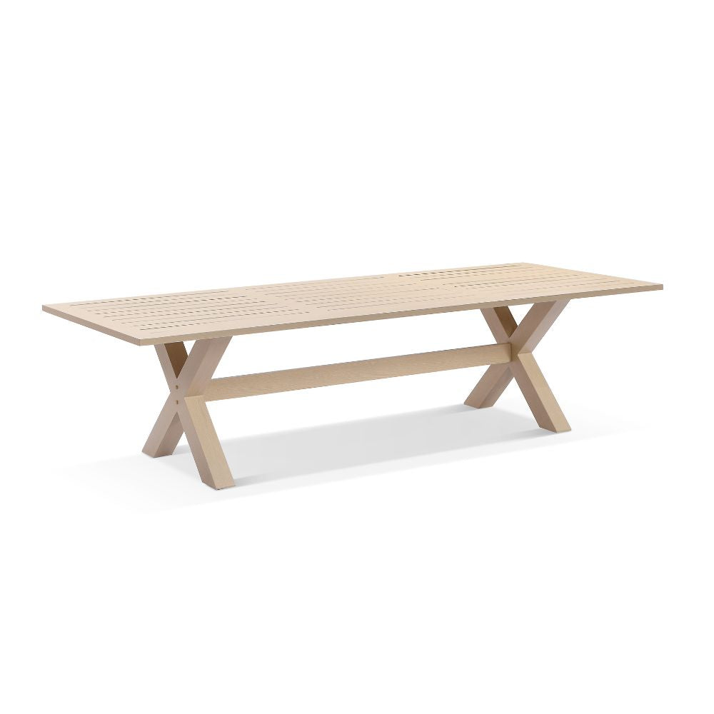 Tahitian 3m Outdoor Aluminium Rectangle Dining Table