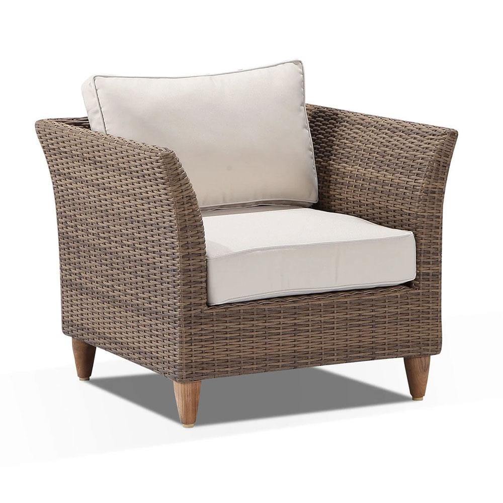Carolina 2+2+1 Seater Outdoor Wicker Lounge Setting