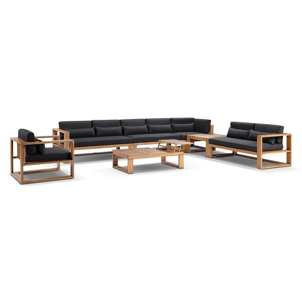 Santorini Package D Outdoor Aluminium Corner Lounge
