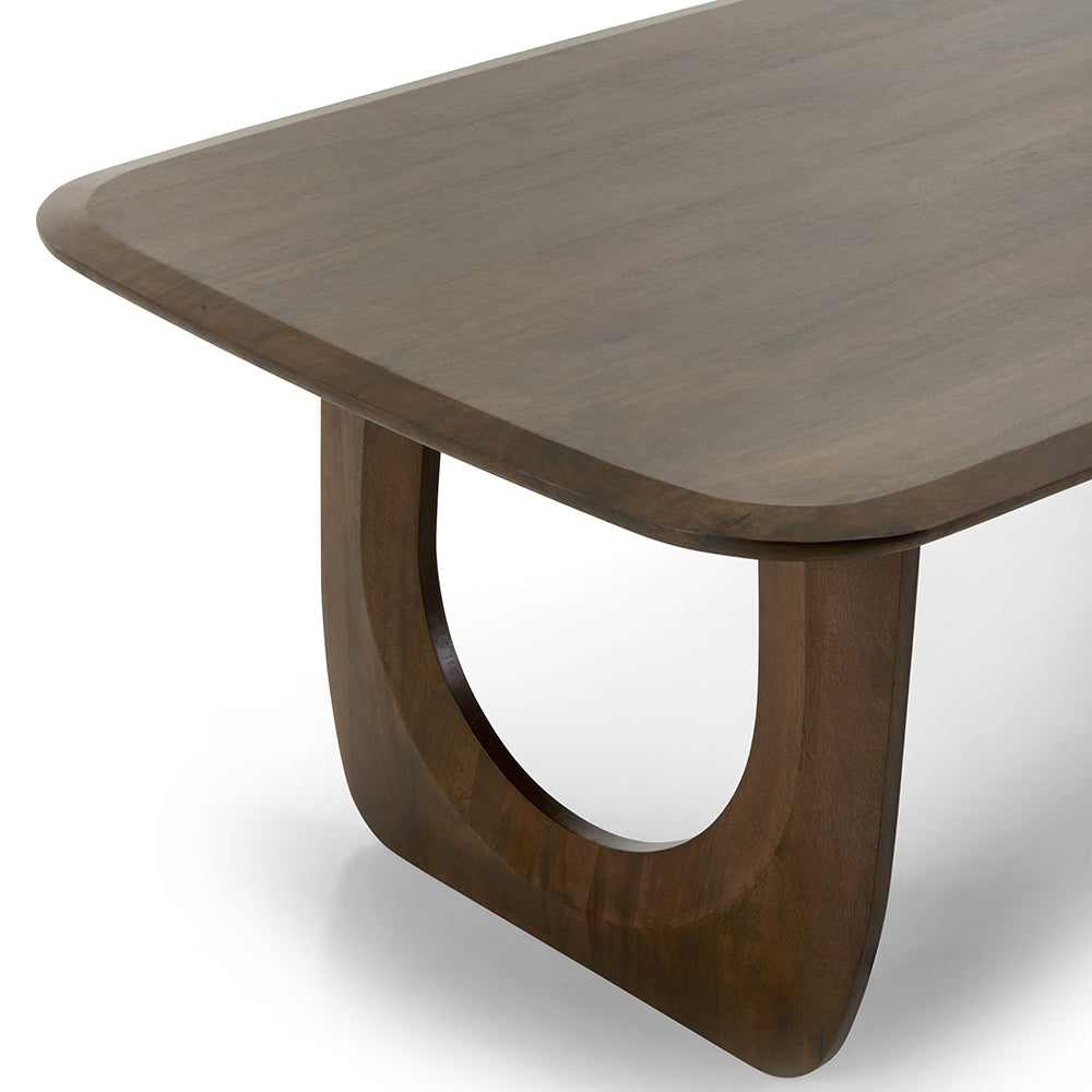 Vincentia Indoor 2.4m Rectangle Table with 6 Glenorie Timber and Leather Dining Chairs