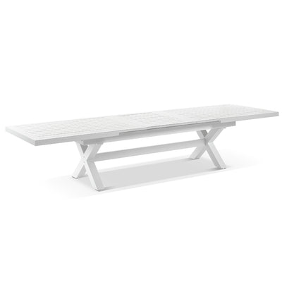 Austin Outdoor 3m - 3.8m Extension Aluminium Dining Table