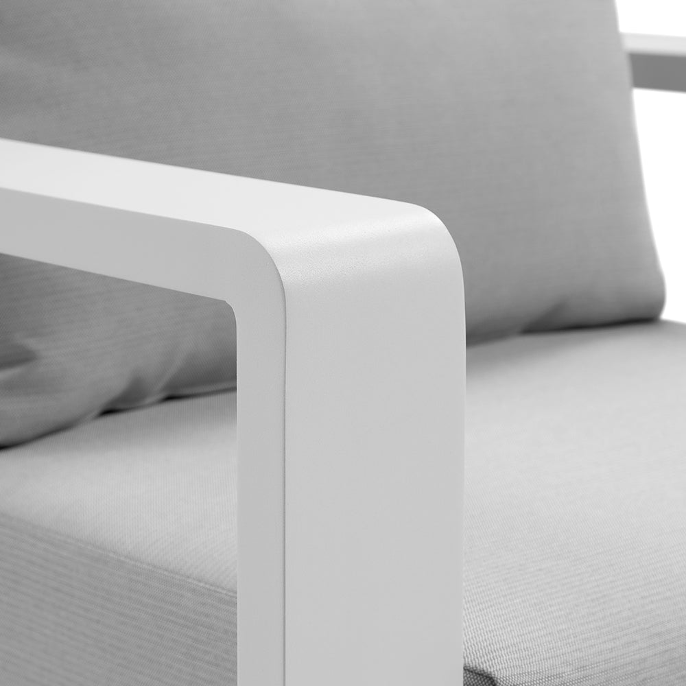 Whitehaven 1 Seater Outdoor Aluminium Lounge Armchair