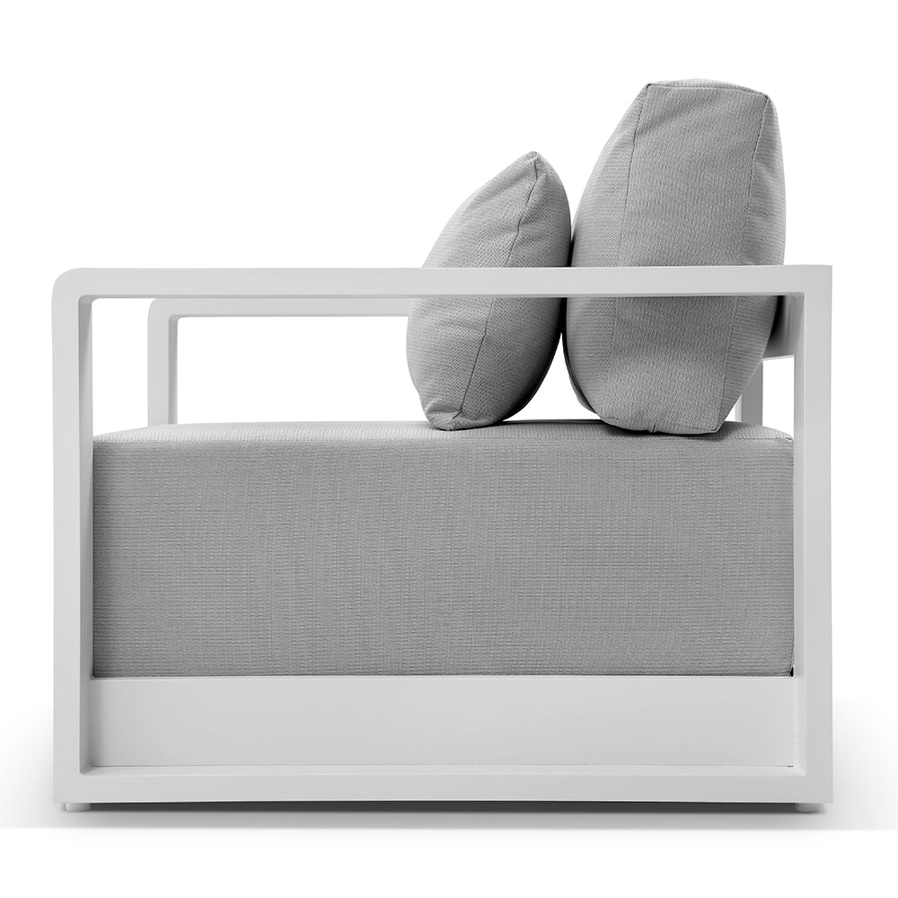 Whitehaven 1 Seater Outdoor Aluminium Lounge Armchair