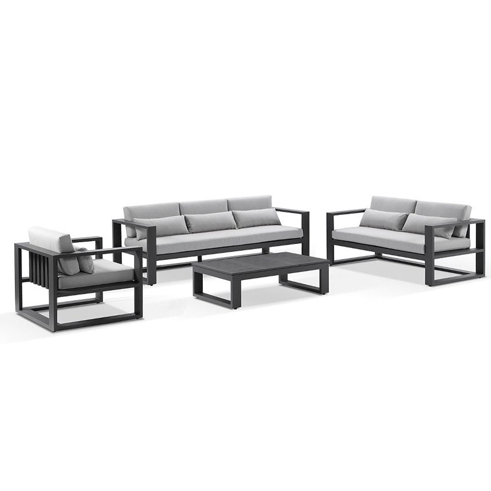 Santorini 3+2+1 Outdoor Lounge Setting with Coffee Table