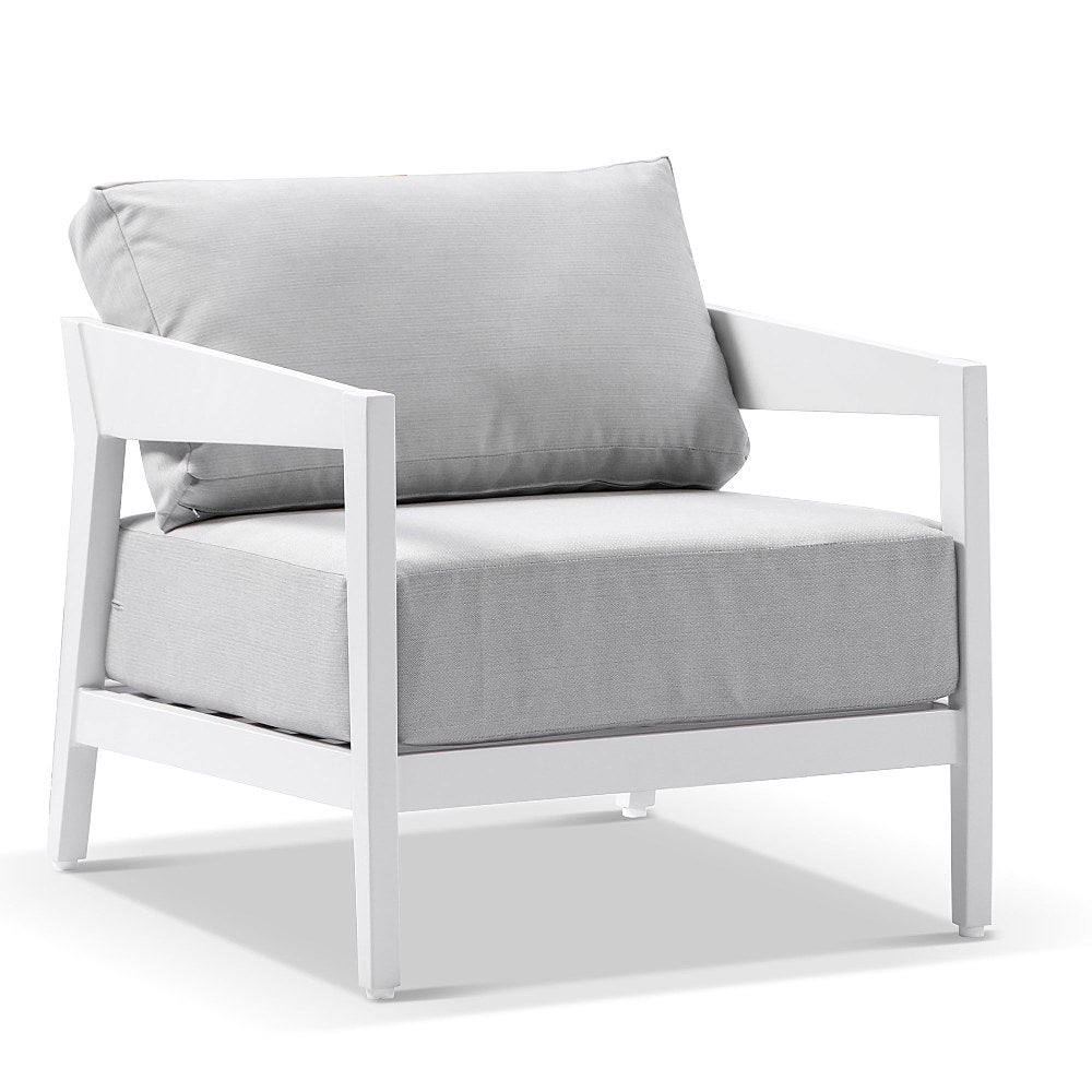 Bronte 2+1+1 Outdoor Aluminium Lounge Setting with Coffee Table