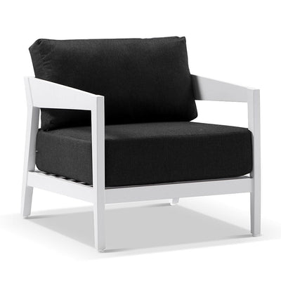 Bronte 1 Seater Outdoor Aluminium Lounge