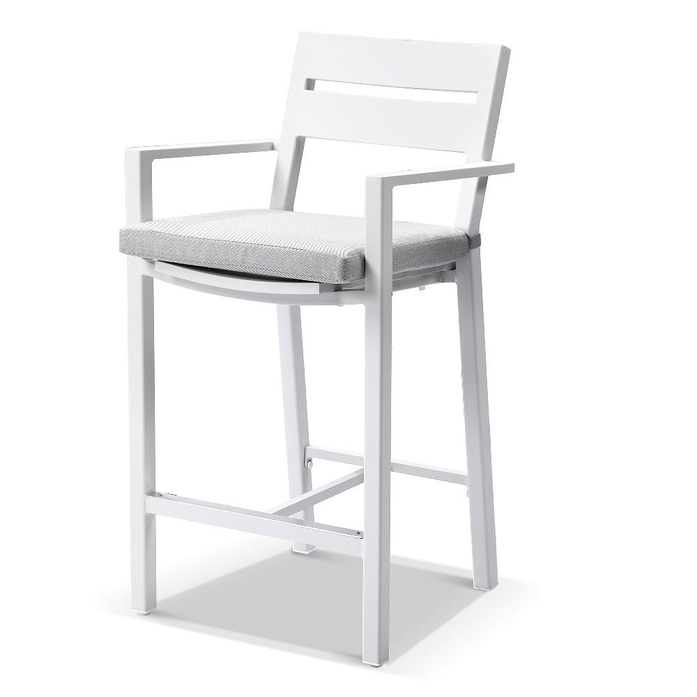 Santorini Outdoor Aluminium Bar Stool