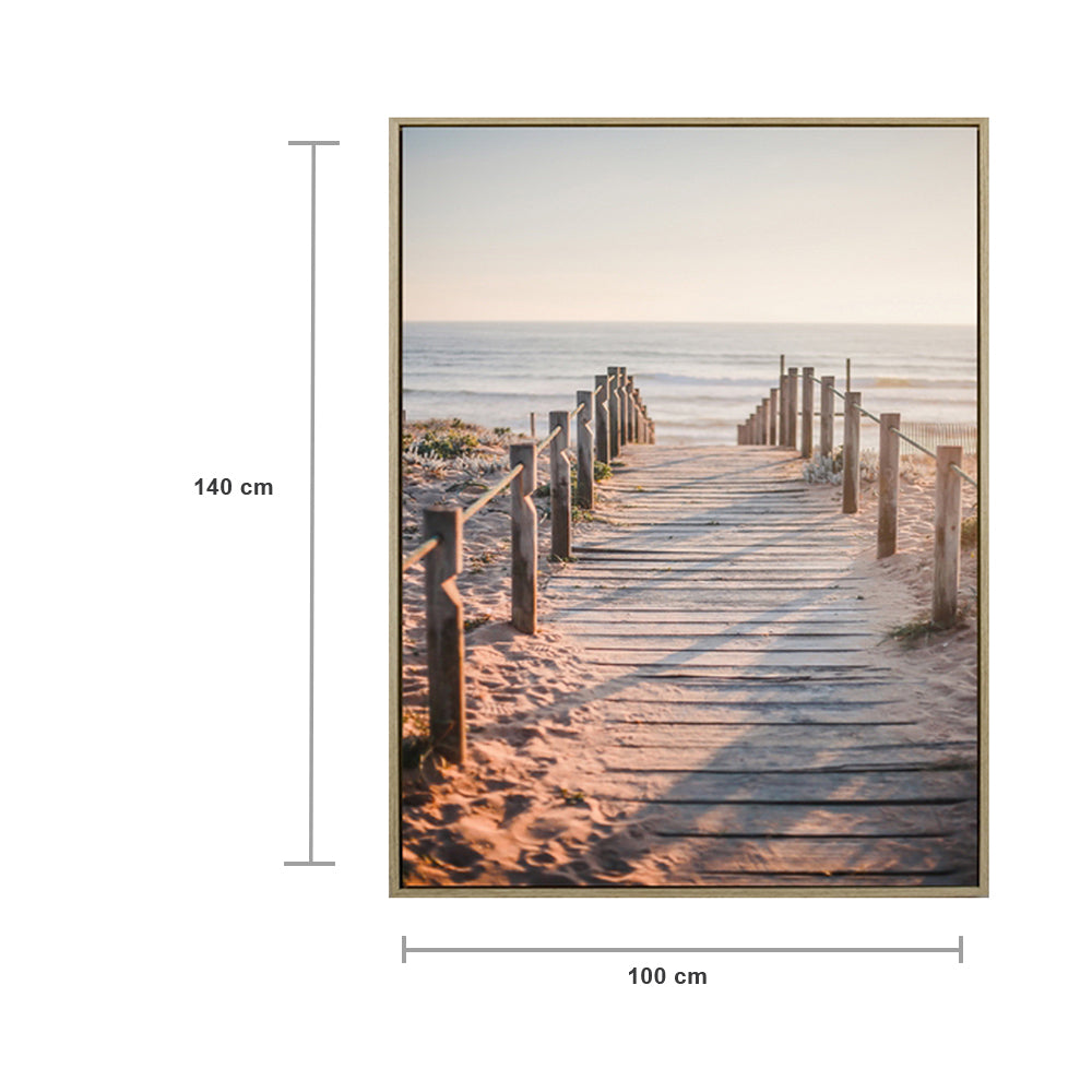 Sandy Summers 140cm x 100cm Canvas Print