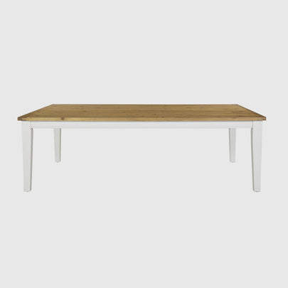 Leura Belle Large Rustic 250cm x 150cm Indoor Timber Dining Table