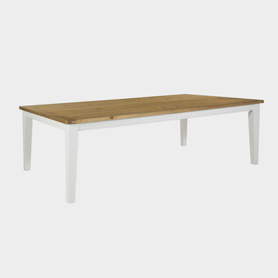 Leura Belle Large Rustic 250cm x 150cm Indoor Timber Dining Table