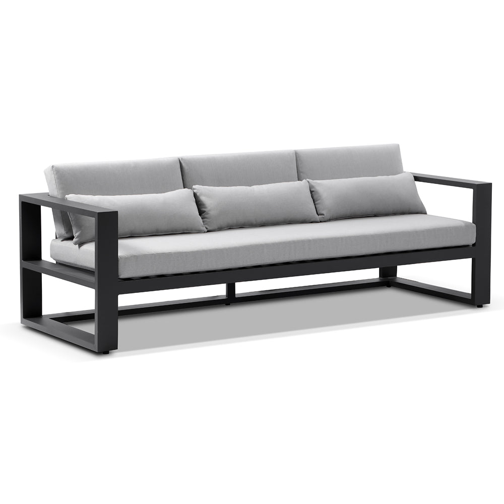Santorini 3+1+1 Aluminium Lounge Setting with Coffee Table