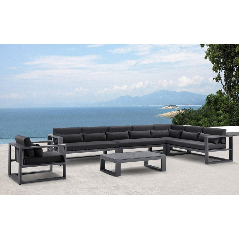 Santorini Package C Outdoor Aluminium Corner Lounge
