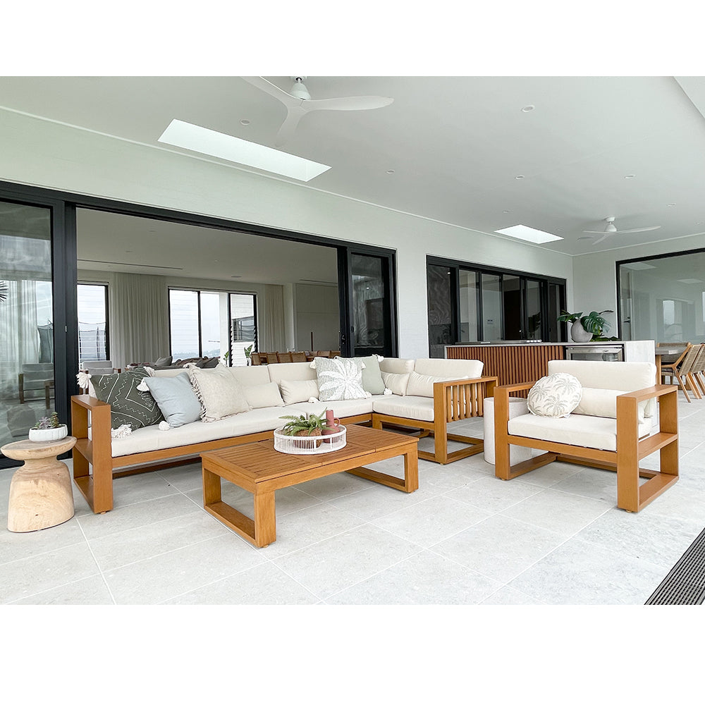 Santorini Package B Outdoor Aluminium Corner Lounge