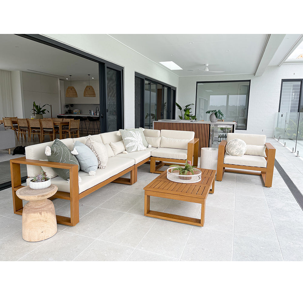 Santorini Package B Outdoor Aluminium Corner Lounge