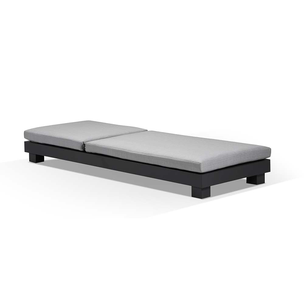 Santorini Aluminium Outdoor Sun Lounge