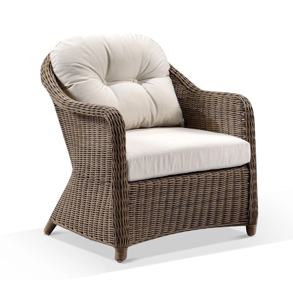 Plantation Outdoor Wicker Lounge Arm Chair Bay Gallery Furniture