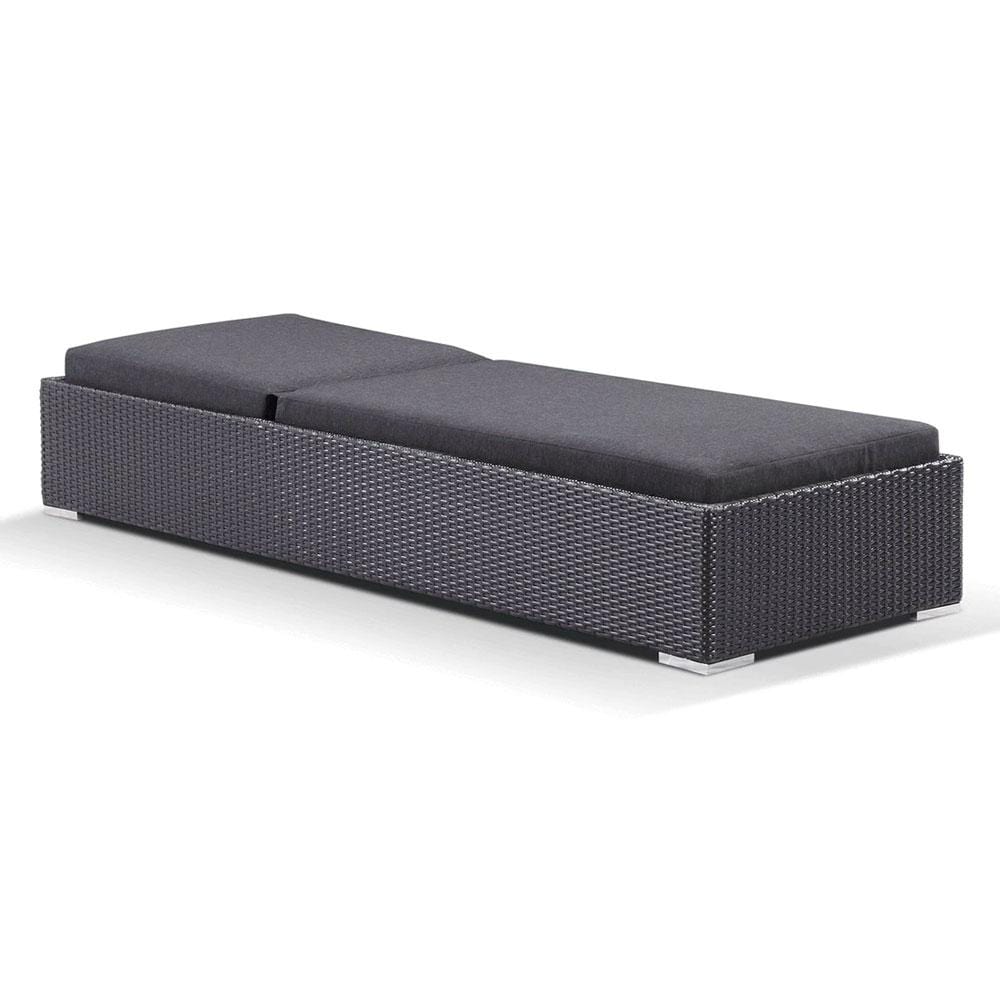 Breeze Outdoor Wicker Pool Sun Lounge Set with Table