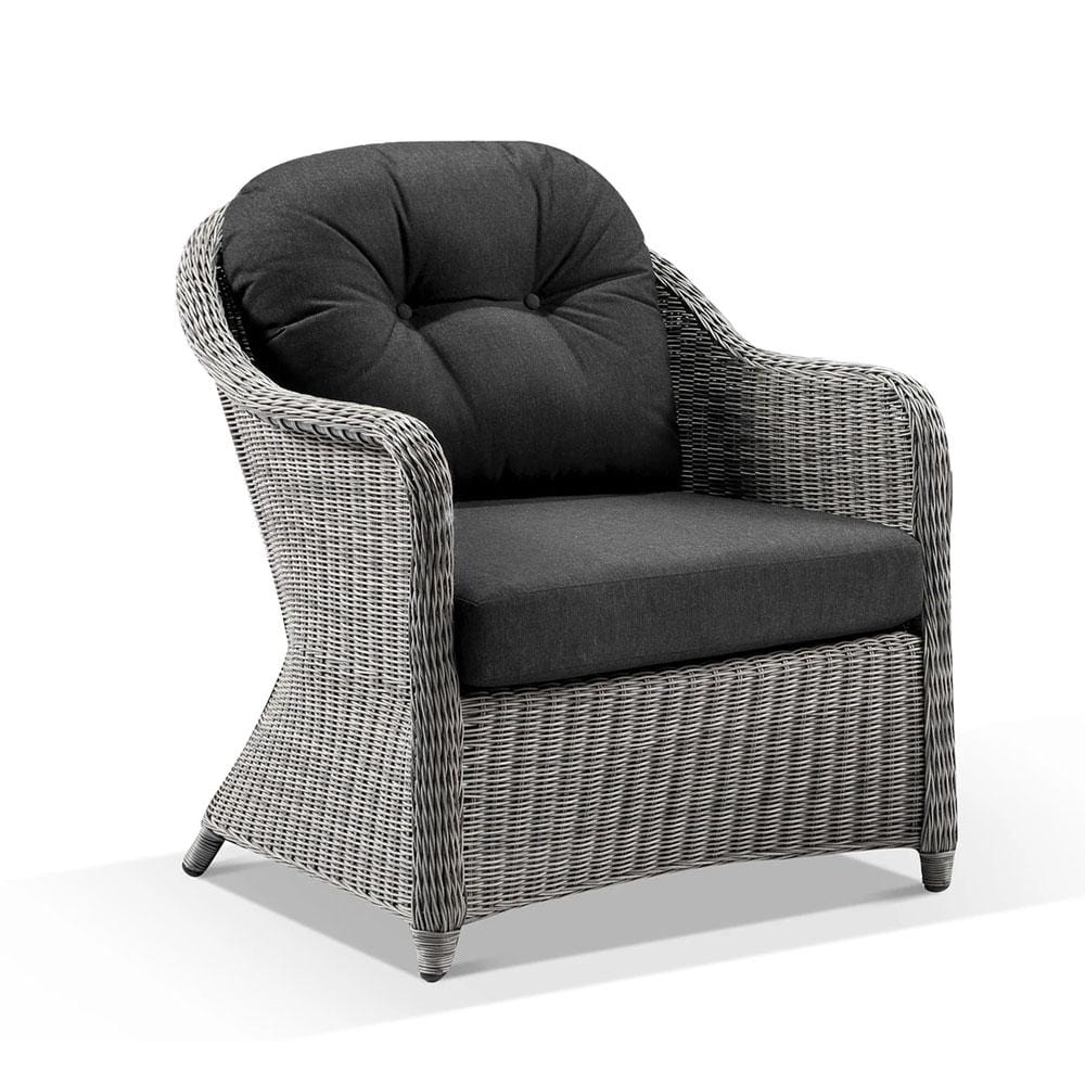 Plantation Outdoor Wicker Lounge Suite with Coffee Table