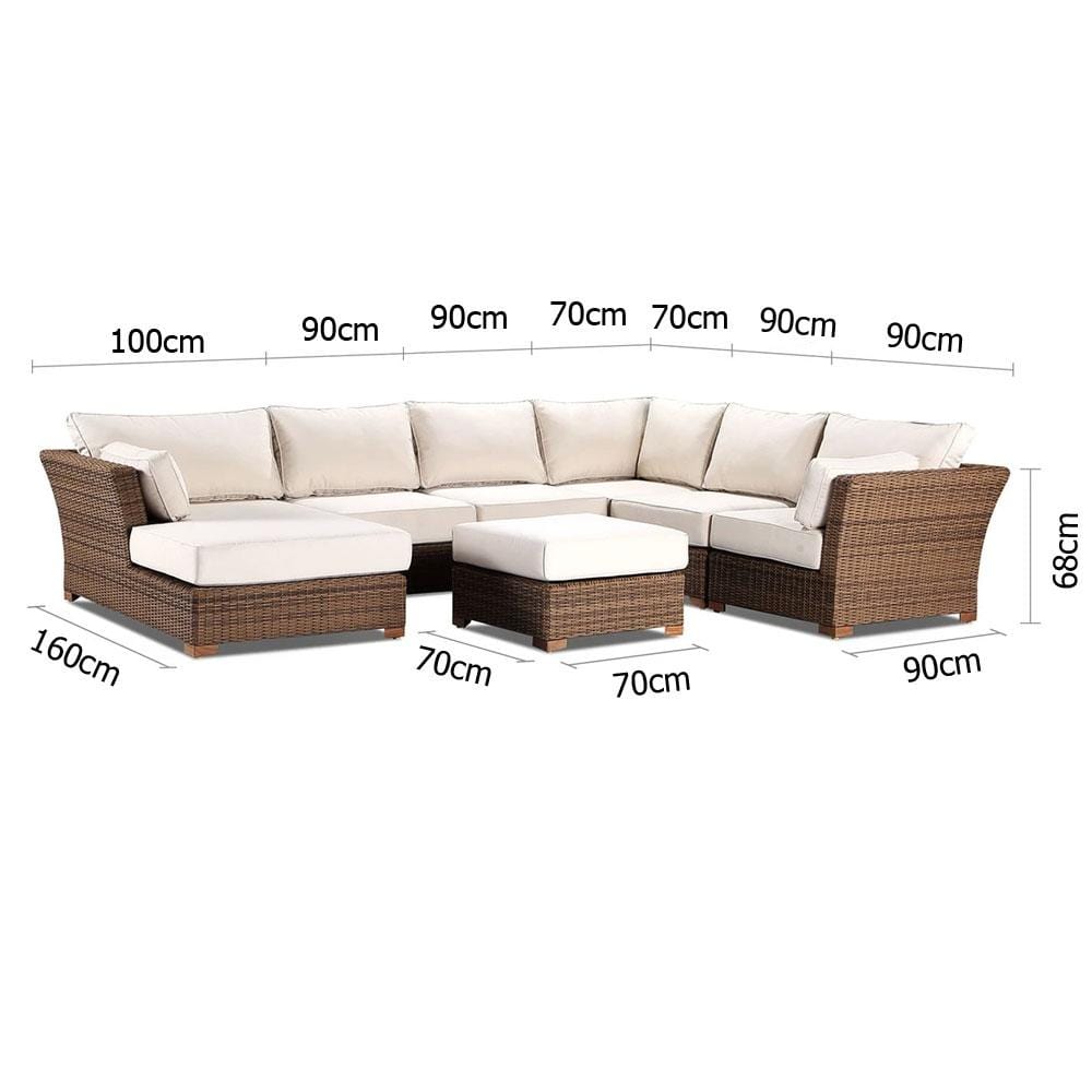 Coco Lounge - Package C - Huge Modular Corner Chaise Lounge