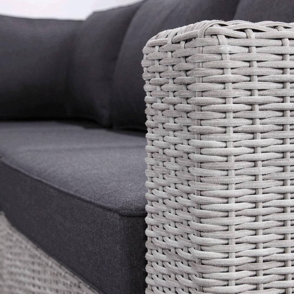 Milano 3+2+1 Seater Outdoor Wicker Lounge Setting with Coffee Table