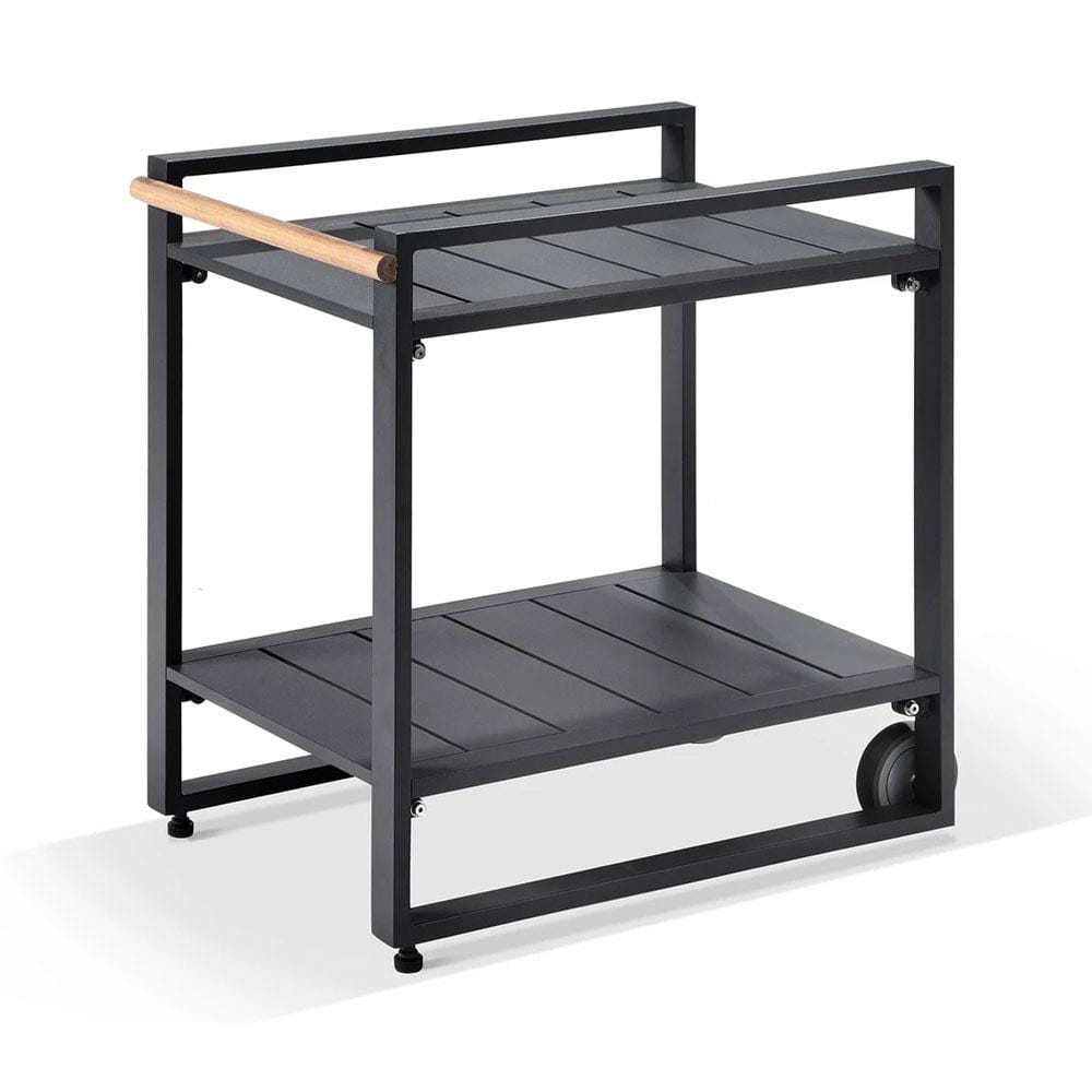 Balmoral Outdoor Aluminium Bar Cart on Wheels