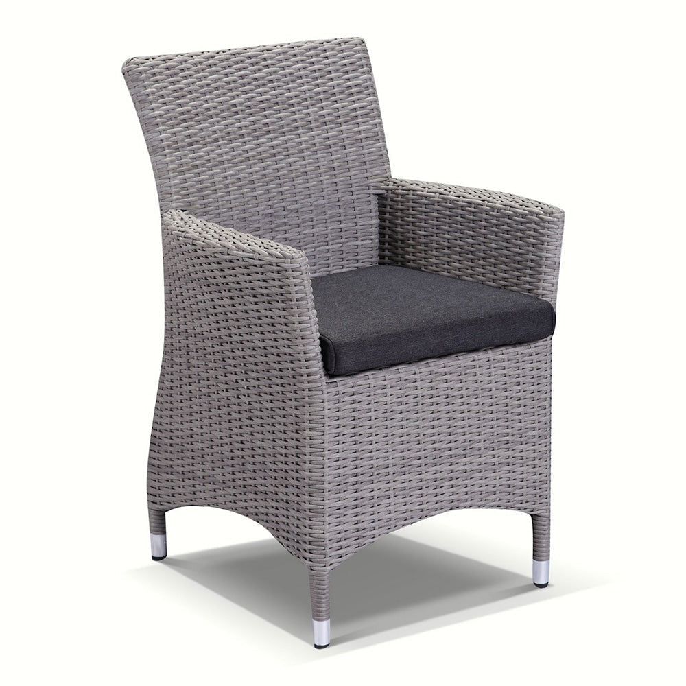 Roman Outdoor Wicker Dining Arm Chair